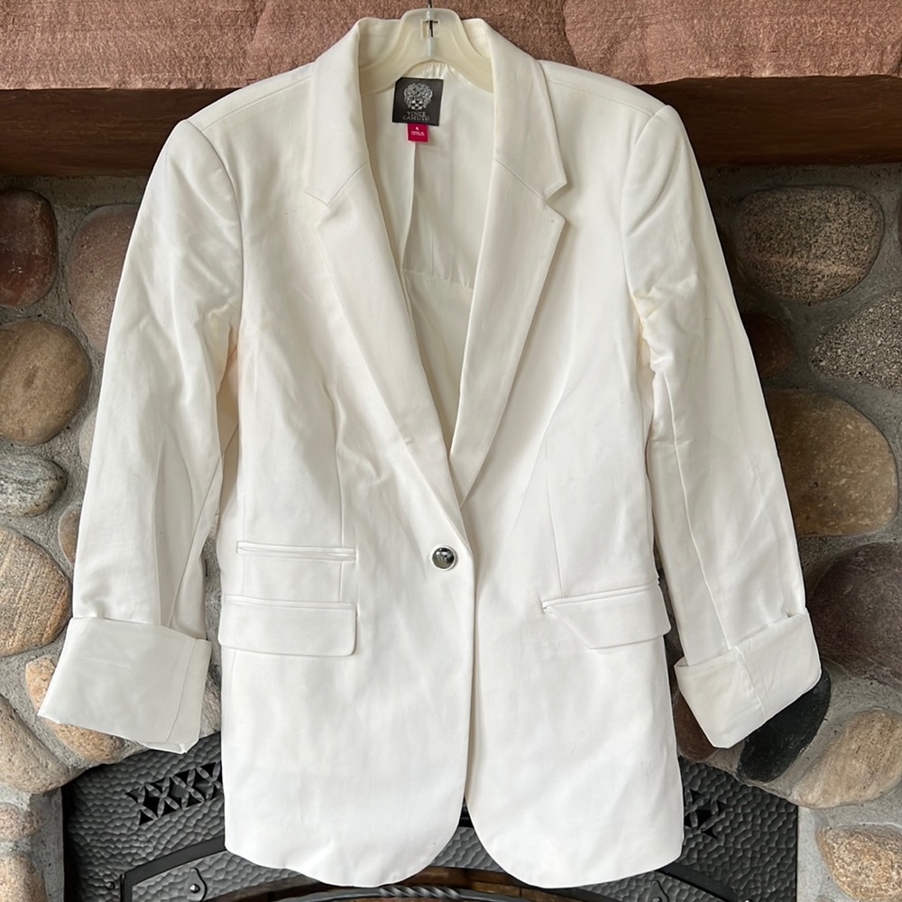 White Vince Camuto Blazer